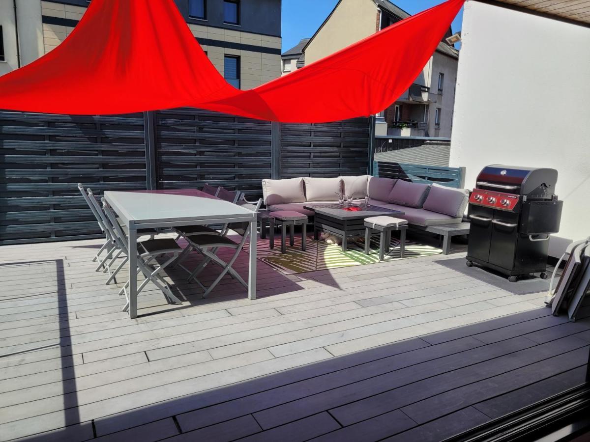 Rouen Centre Avec Sauna - Jacuzzi - Parking - 5 Etoiles Exterior foto